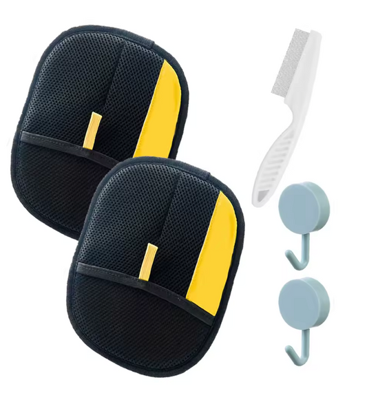 Pet Gloves hair remover  1 + 1 Free